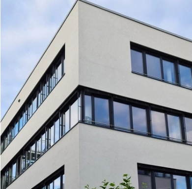 LHI eine Auswahl unserer Immobilien. Bild zeigt ein Bürogebäude.
