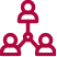 7 Gründe für die LHI Gruppe - Icon Teamwork oder Netzwerk